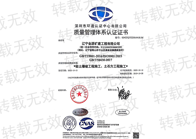 質(zhì)量管理體系